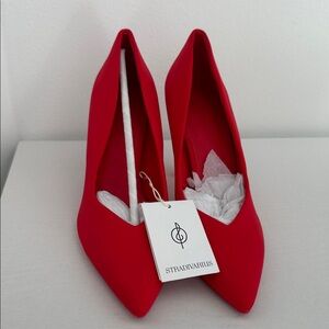 Stradivarius Bold Red Heels